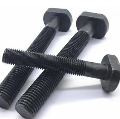 8.8 grade t head bolt black oxide