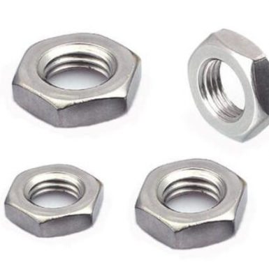 ANSI hex jame nut plain