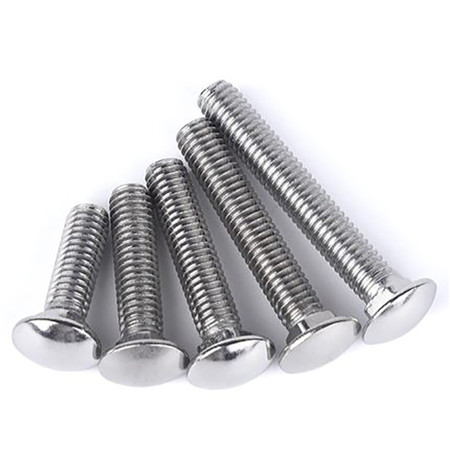Fin ribbed neck carriage locking bolts