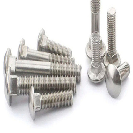 High quality 304 stainless steel carriage bolts M10 Round head square neck screw