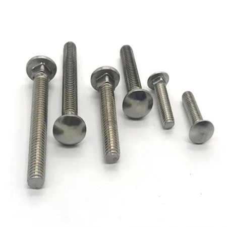 Gr 4.8/6.8/8.8 Round head Carriage Bolt DIN603 M10 M30 Stainless Steel or Carbon Steel Coach Bolt DIN603