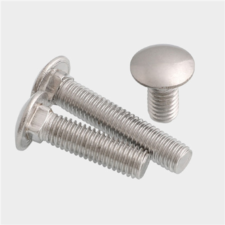 Low carbon steel grade 4.8 metric Carriage bolt