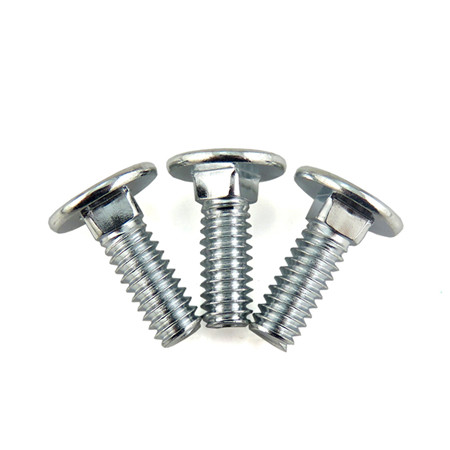 square hole with round head zinc plating din603 carriage bolt