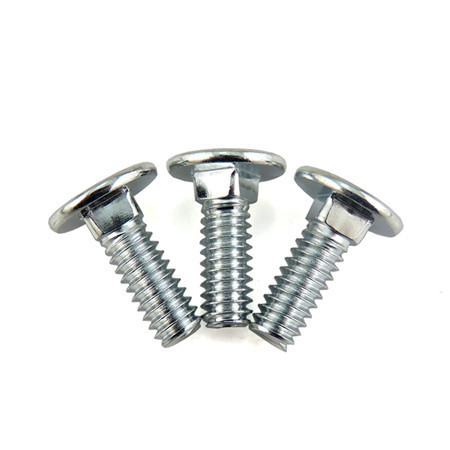 M14 Din 603 Hardened Steel Grade 10.9 8.8 Oval Head Carriage Bolt