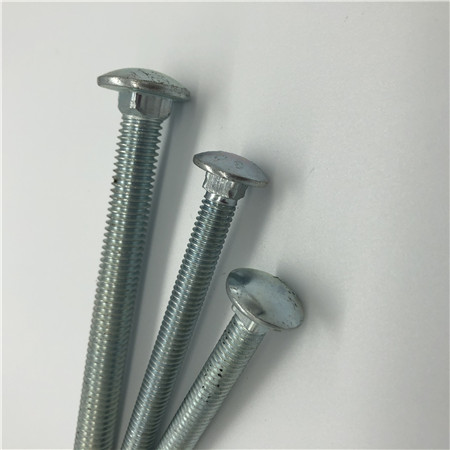 DIN 903 M4 5mm Aluminum Carriage Bolt With Hex Nuts