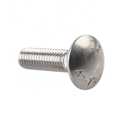 Short Neck Steel Zinc Plated Carriage Bolt