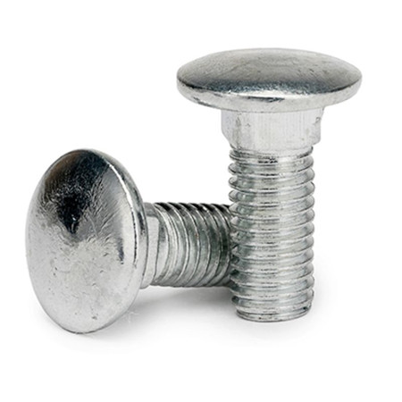 304 Stainless Steel Carriage Bolt DIN603 Semi-circular Head Square Neck Carriage Screw Photovoltaic Accessories