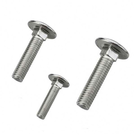 Stainless Steel Mushroom Head Coach Bolts Metric Din 603 m8 5mm Square Long Neck Carriage Bolt