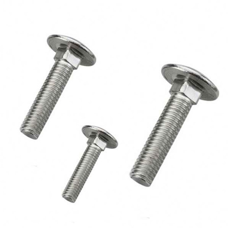 Din933 3 304 316 Bolt China Fsctory 304 316 Duplex Stainless Steel 2205 3 4 Diameter Carriage Bolt X 8 Long