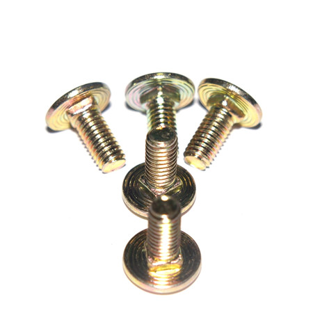 color anodized aluminum carriage dome head bolts
