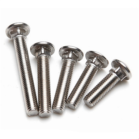 DIN603 DIN608 flat head square neck anchor bolts and nut