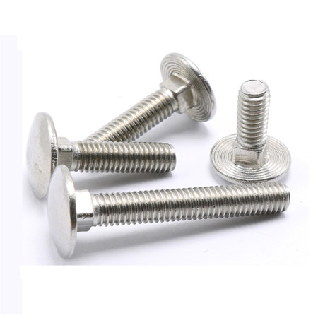 DIN ANSI Metric BS Cup head carriage bolts and nuts factories