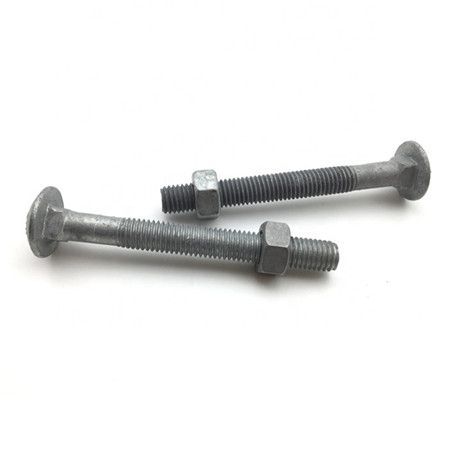 Alloy Steel Carriage Bolt Flat Head Black Grade 5 Carriage Bolt