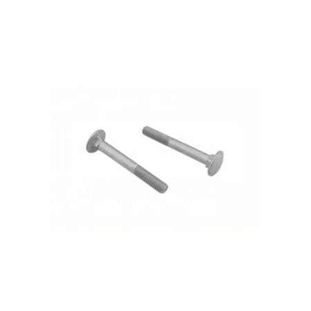 m64 round head short square neck stainless steel flat head bridge large carriage 4pcs fix bolt