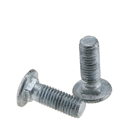 zinc plated galvanized carriage bolt round head