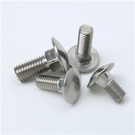 Stainless steel carriage bolt din 603 bolt with umbrella head