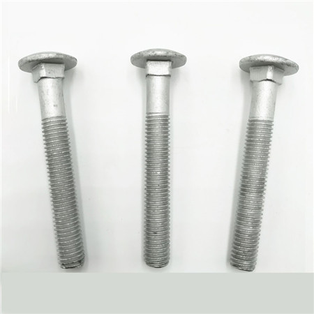 Zinc-Plated Metric Ribbed Neck Carriage Bolt
