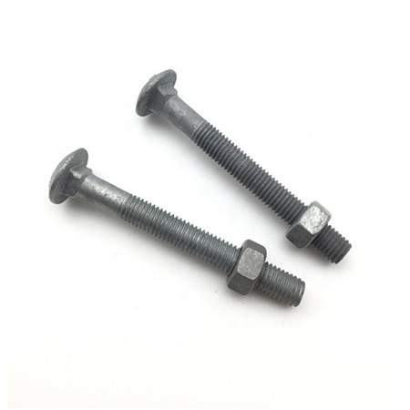 Best Price High Strength Geomet 500B DIN 603 M4 Round Head Square Neck Carriage Bolt