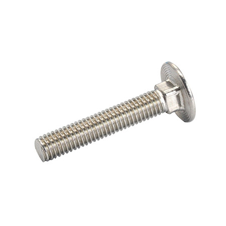 China Big Factory Good Price flat head socket bolt slotted stainless steel chicago screw short square neck carriage bolts