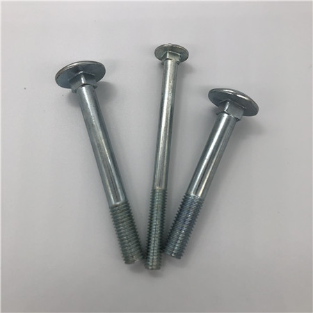 Carriage bolts Zinc plated steel Carriage bolt