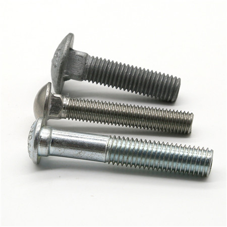 High strength stainless steel hex flat head carriage bolt for aluminum profile connection