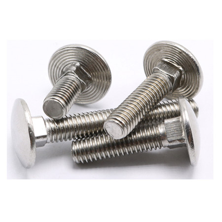 China Factory Stainless Steel Round Mushroom Head Carriage Bolt Square Long Neck Carriage Bolt For Fastening