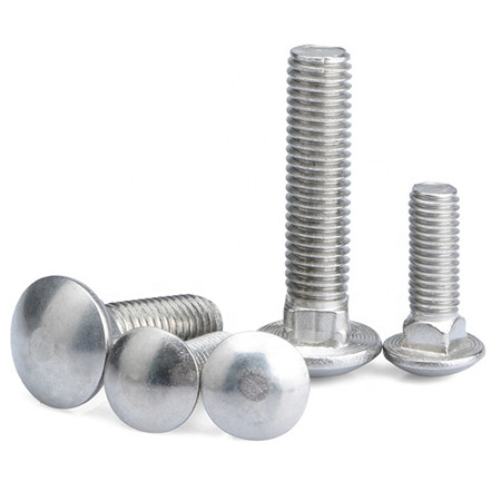 Stainless steel 316 carriage bolts DIN603 arriage bolt din 603 bolt with umbrella head