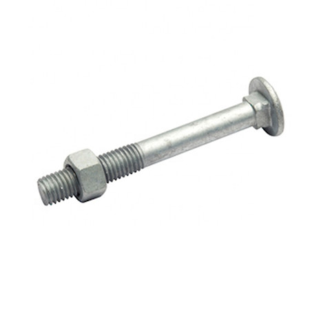 Grade4.8 8.8 cup head hot dipped galvanized carriage bolts coah bolt
