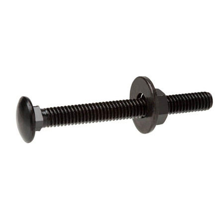 DIN603 metric brass carriage bolts and nuts