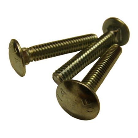 DIN standard Round/Flat Head Brass Carriage Bolts M10 M14