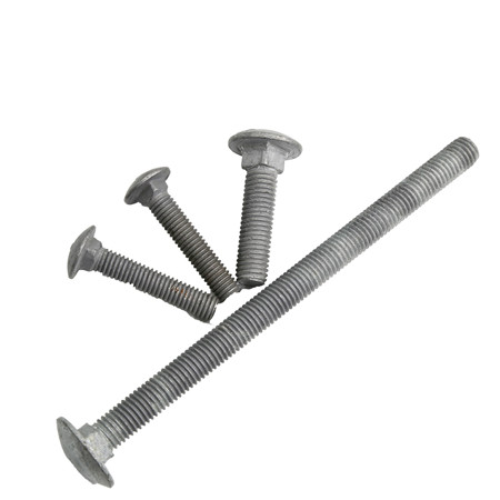 Manufacturer Steel Zinc Cup Head Rib Neck Carriage Bolt