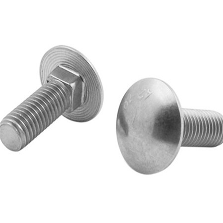Din603 M4 Bolt 304 316 Stainless Steel Round Head Oval Long Neck Metric M4 A307 Carriage Bolt DIN603 350 Mm Coach Bolt