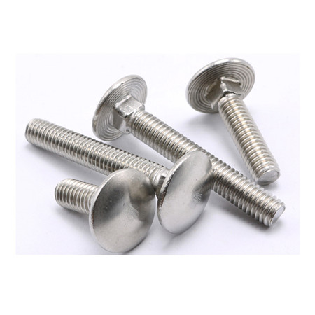 M16*30mm SS Steel A2-70 Half Round Head Carriage Bolt DIN603