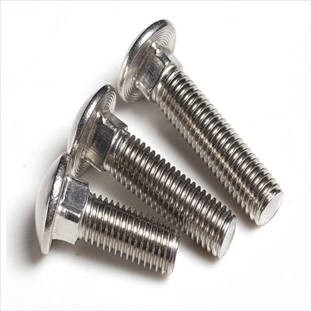 Hardened Grade 8.8 Flat Head Aluminum Din603 M4 Zinc Stainless Steel Carriage Bolt