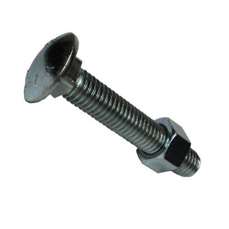 1/2 X 6 grade 8.8 zinc steel square neck 5/16''-18 carriage bolt