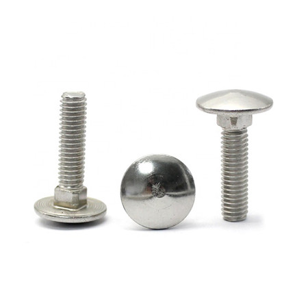 JINGHONG SS 304 Long Neck Mushroom Carriage Bolts