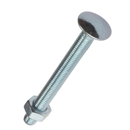 A307 Carriage Bolt Big Head Bolts 603 Brass China Manufacture Carbon Steel Flat Round 1/4-20*25.4 5/16 Din603 M4 M9 Supplier