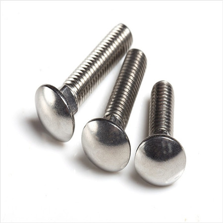 Chinese Manufacturer Hardened Steel Galvanized M4 Carriage Bolt Din 603 Mushroom Head Square Neck Bolt