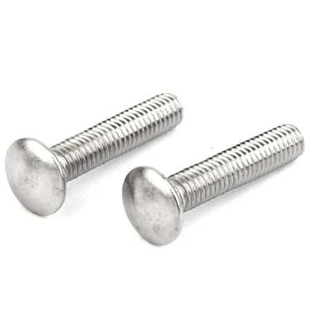 Zinc Plated DIN 603 Round Head Carriage Bolts Factory Made Fasteners