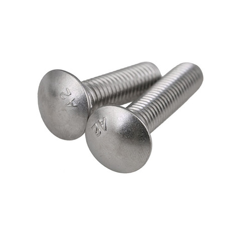 high quality custom stainless steel with chrome plated carriage bolt, flat head carriage bolt