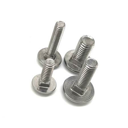 Fin ribbed neck carriage locking bolts