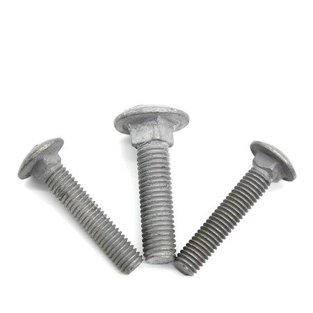 ANSI/ASME B 18.5 Round Head Square Neck Bolts hot dip galvanized Gr 4.8 steel Carriage Bolt