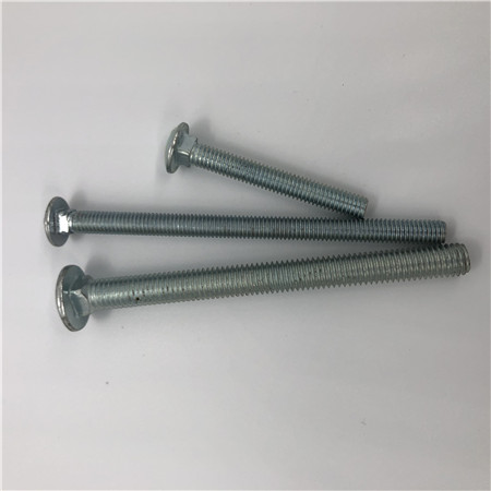 304 316 stainless steel round head oval long neck metric m4 a307 carriage bolt DIN603 350 mm coach bolt