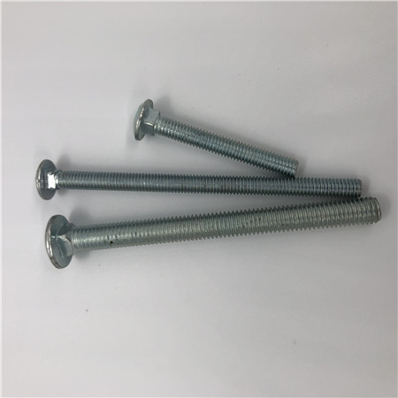 Class 8.8 carriage DIN603 blue white zinc carriage Bolt