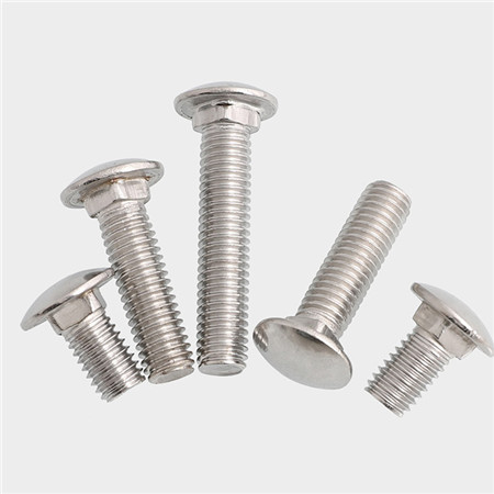 Flat Head Fin Neck M4 Carriage Bolt