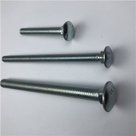 Decorative Flat Head Bolt Long Neck Hollow Stainless Carriage Bolts