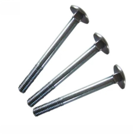 DIN603 Galvanized Half Thread Carriage Bolt China Fastener nickel plated carriage bolt