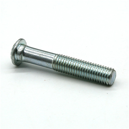 high quality ss stainless steel full thread round head mushroom head long neck carriage bolt