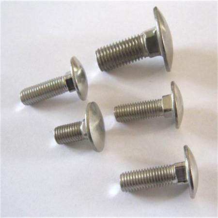 Carriage Bolt Mushroom Head Zinc/Yellow Coated DIN603