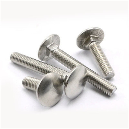 Factory Price round head short neck hardened fastenal stainless steel carriage bolts